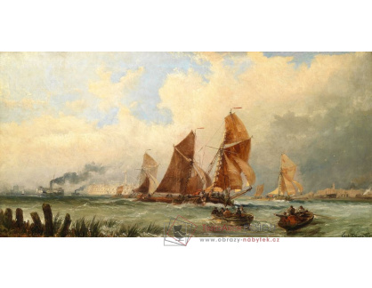 SO XIII-129 Claude Thomas Stanfield Moore - Přístání v přístavu Portsmouth