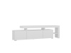 BELIZ, televizní stolek 3-dveřový, bílá