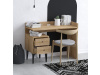 PUUK, psací stůl se zásuvkami, dub