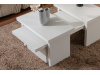SANCTUARY, konferenční stolek 110x60cm, bílé dřevo