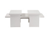 SANCTUARY, konferenční stolek 110x60cm, bílé dřevo
