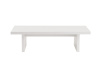 SANCTUARY, konferenční stolek 110x60cm, bílé dřevo