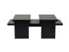 SANCTUARY, konferenční stolek 110x60cm, černé dřevo