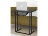 SORIA, příruční stolek, černá / antracit