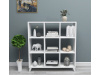 TIRSO, regál policový, bílá