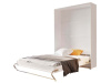 CONCEPT PRO CP-01, vysoká výklopná postel 140x200cm, bílá