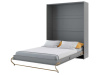 CONCEPT PRO CP-01, vysoká výklopná postel 140x200cm, šedá