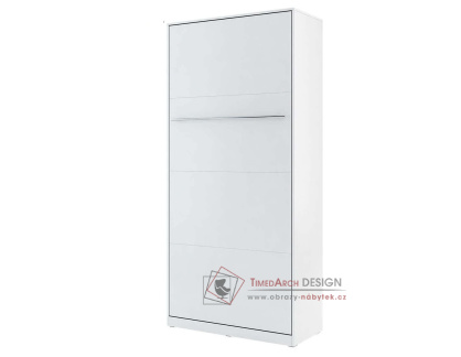 CONCEPT PRO CP-03, vysoká výklopná postel 90x200cm, bílá