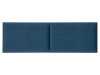 GRAUS 187, buková postel s ÚP 180x200cm, buk rustikal / látka modrá