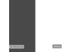 RITA, knihovna 2-dveřová, bílá / antracit