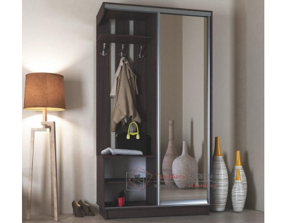 ELIS, předsíňová stěna 120cm, wenge