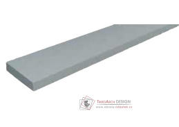 Sokl ke kuchyním 120/15 cm, šedý kámen