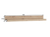 LODOSA, závěsná police 155cm, dub artisan