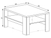 PILETAS M-17, konferenční stolek 65x65cm, dub hickory
