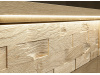PILETAS set 2, sestava nábytku do ložnice, dub hickory