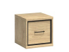 PILETAS set 2, sestava nábytku do ložnice, dub hickory