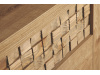 NATURAL N17, postel 160x200cm, dub ribbeck / kostka