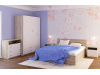 SANTOS, postel 160x200cm, dub sonoma
