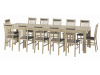 SICILIA, jídelní stůl rozkládací 160-300x90cm, dub sonoma