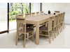 SICILIA, jídelní stůl rozkládací 160-300x90cm, dub sonoma