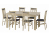 SICILIA, jídelní stůl rozkládací 160-300x90cm, dub sonoma