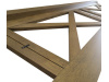 TEXAS II, postel 180x200cm, teak