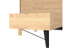 RAIN, postel 160x200cm, jackson hickory