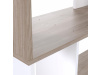 PENTA 735, regál policový, jackson hickory / bílá