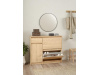 SIMPLICITY 206, botník 3-dveřový se zásuvkou, jackson hickory