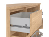 SIMPLICITY 206, botník 3-dveřový se zásuvkou, jackson hickory