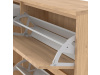 SIMPLICITY 206, botník 3-dveřový se zásuvkou, jackson hickory
