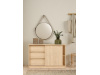 SIMPLICITY 207, komoda 1-dveřová se 3-mi zásuvkami, jackson hickory
