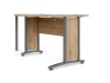 OFFICE 80400/303, psací stůl rohový, silver grey / dub sonoma