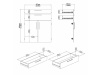 OFFICE 80400/157, knihovna, dub sonoma