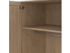 BIRGER 053, šatní skříň 4-dveřová 196cm, jackson hickory