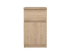 SIMPLICITY 221, noční stolek 1-dveřový se zásuvkou, jackson hickory