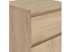 SIMPLICITY 221, noční stolek 1-dveřový se zásuvkou, jackson hickory