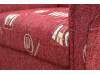 AGÁTA, sedací souprava 3f+1+1, látka Opus 151 bordo / vzor