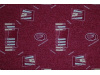 AGÁTA, sedací souprava 3f+1+1, látka Opus 151 bordo / vzor