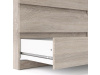 SIMPLICITY 296, komoda se 6-ti zásuvkami, dub sonoma truflový