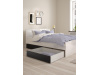 SIMPLICITY 108, úložný prostor k posteli, černá