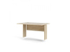 OFFICE 80400/70, psací stůl, silver grey / dub sonoma