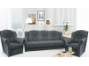 AGÁTA, sedací souprava 3f+1+1, látka Optik šedá / Orion 910462 vzor