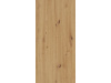 KOBALT, jídelní stůl 185x67cm, černá / dub artisan
