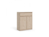 SIMPLICITY 234, komoda 2-dveřová se zásuvkou, jackson hickory