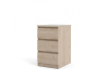 SIMPLICITY 237, komoda se 3-mi zásuvkami, jackson hickory