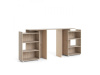 SIMPLICITY 133, posuvné čelo postele 140x200cm, jackson hickory