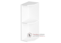 AURORA, horní rohová skříňka G25PZ, bílá