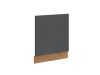 VEGA, dvířka na vestavnou myčku ZM 57x59,6cm, dub lancelot / šedá