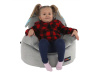 BABY 2, sedací vak, látka šedá